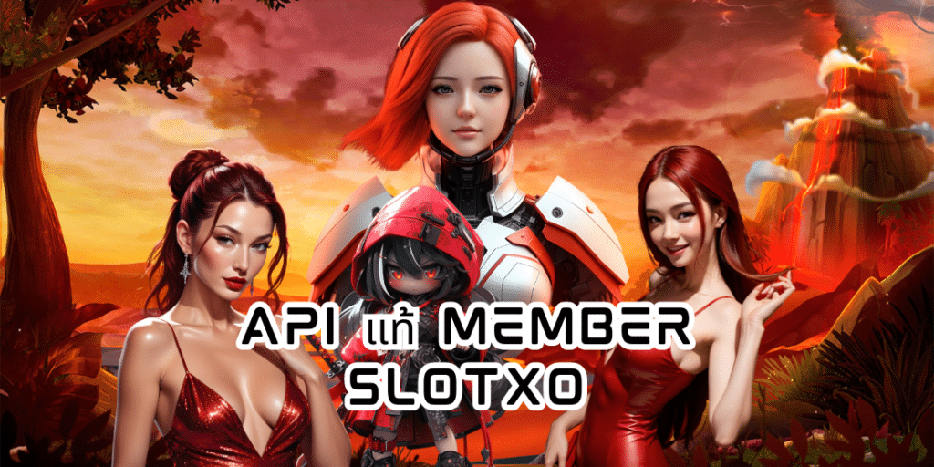 API แท้ member slotxo